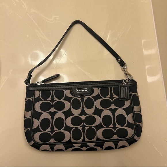 Coach Handbags - Coach Monogram Mini Shoulder Bag‎ (excellent condition)